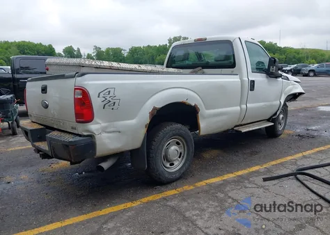 2011 Ford F-250 Xl из США, поврежденный, VIN 1FTBF2B65BEA30685
